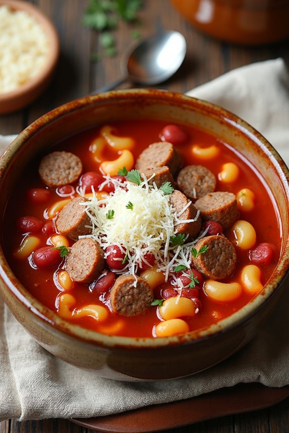 hearty italian sausage soup