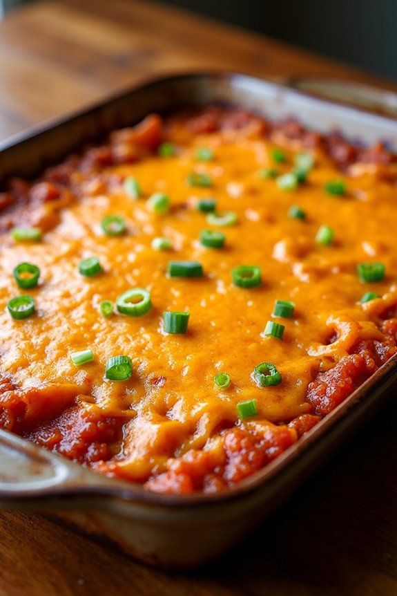hearty mexican enchilada bake