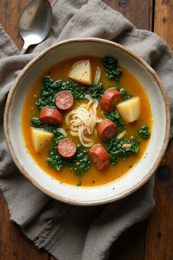 hearty sausage soup recipe