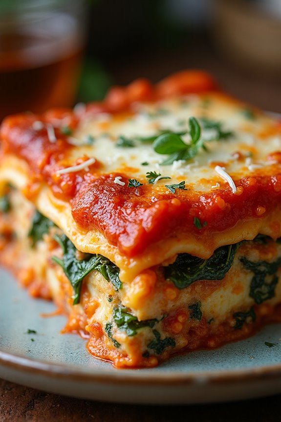 hearty vegetarian lasagna recipe