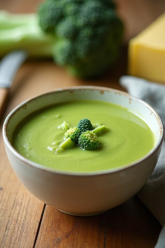 homemade broccoli soup recipe