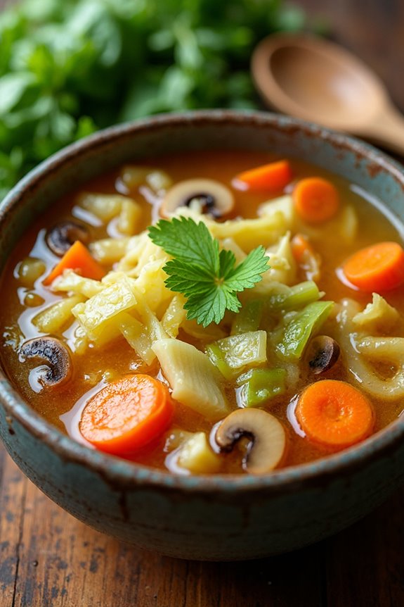 homemade cabbage soup recipe