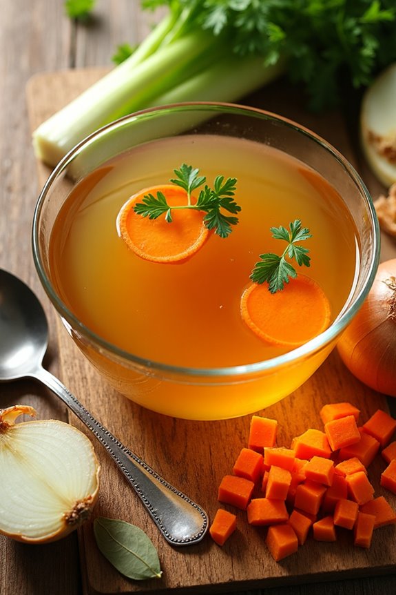 homemade chicken broth recipe