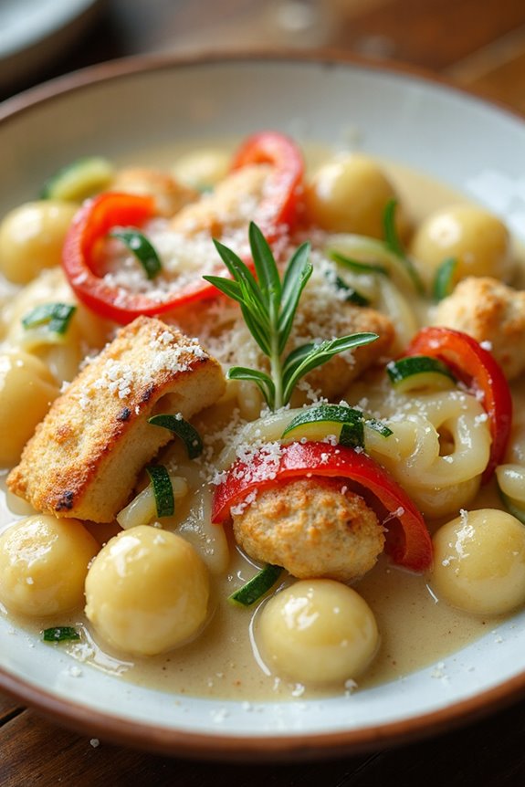 homemade chicken gnocchi recipe