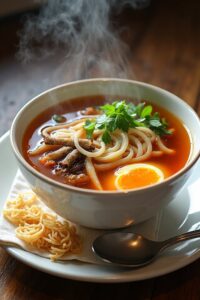 homemade hot sour soup