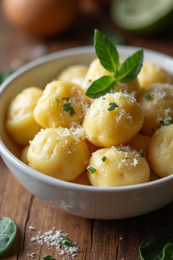 homemade italian potato gnocchi