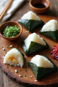 homemade japanese rice balls