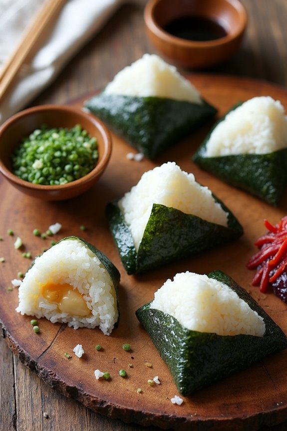 homemade japanese rice balls