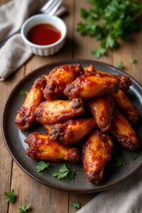 homemade sweet sticky wings