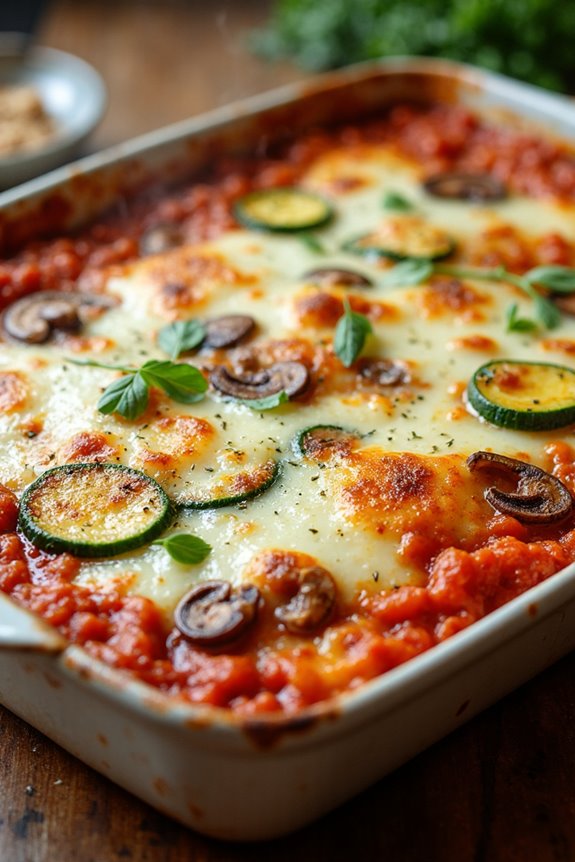 homemade vegetarian lasagna recipe