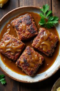 homestyle hamburger steak recipe