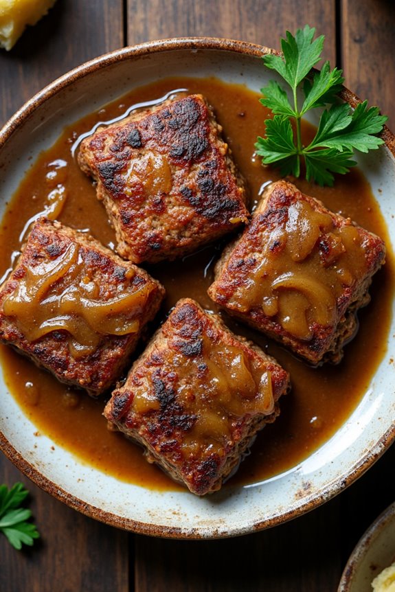 homestyle hamburger steak recipe