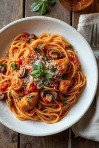 italian chicken spaghetti recipe