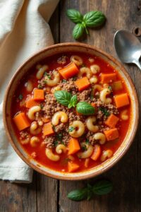 italian pasta bean soup