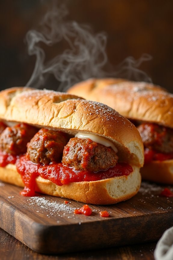 italian turkey meatball subs