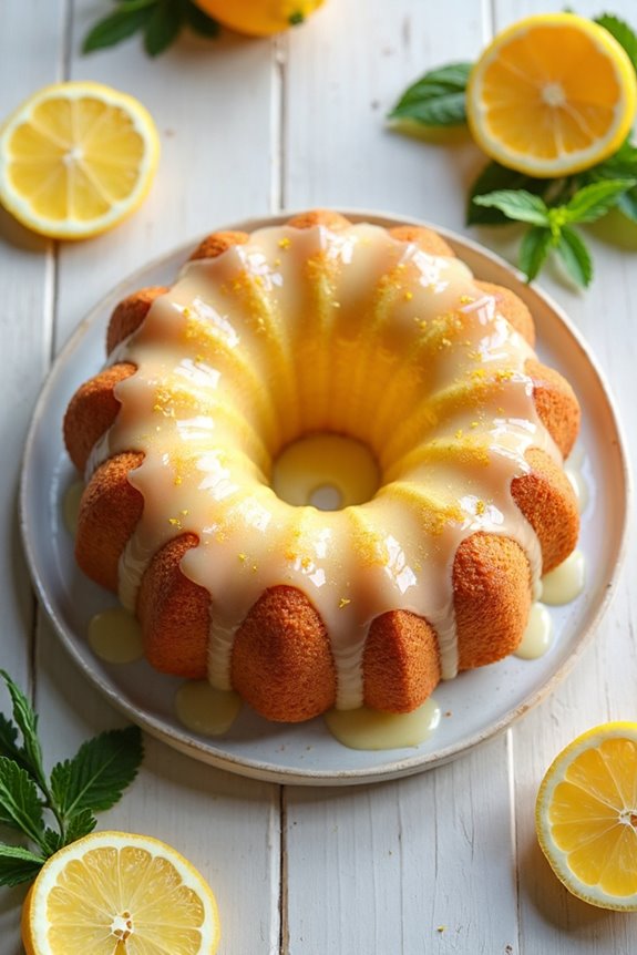 lemon flavored bundt cake recipe