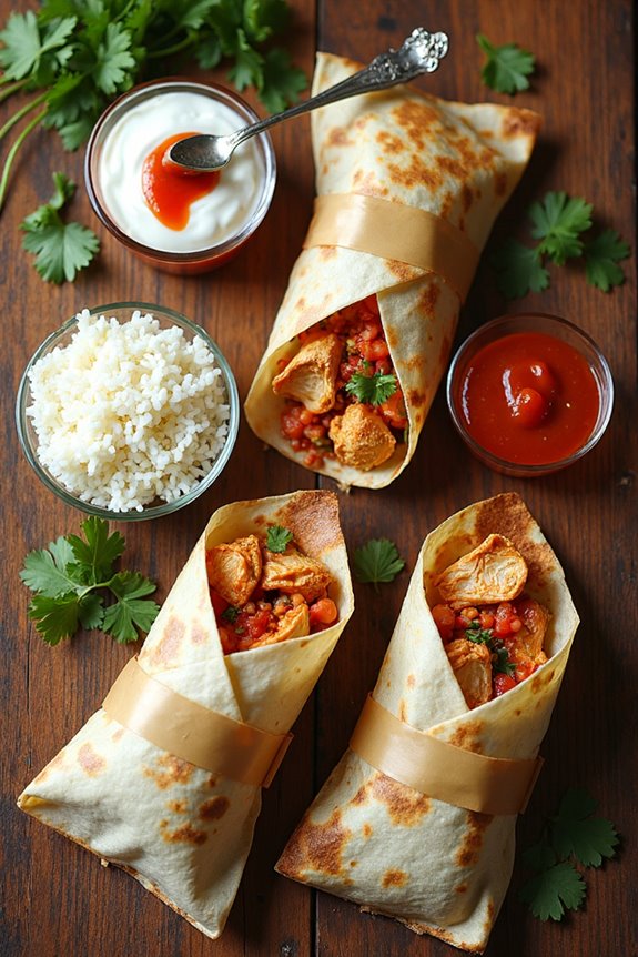 make ahead chicken burritos recipe