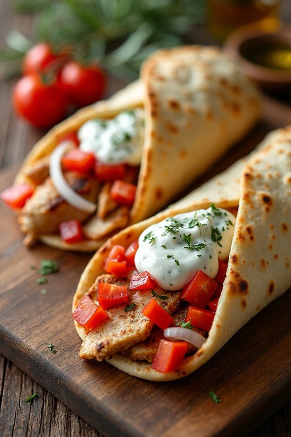 mediterranean chicken gyros recipe