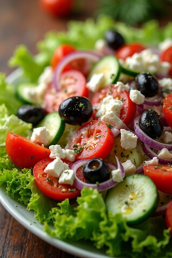 mediterranean greek salad recipe