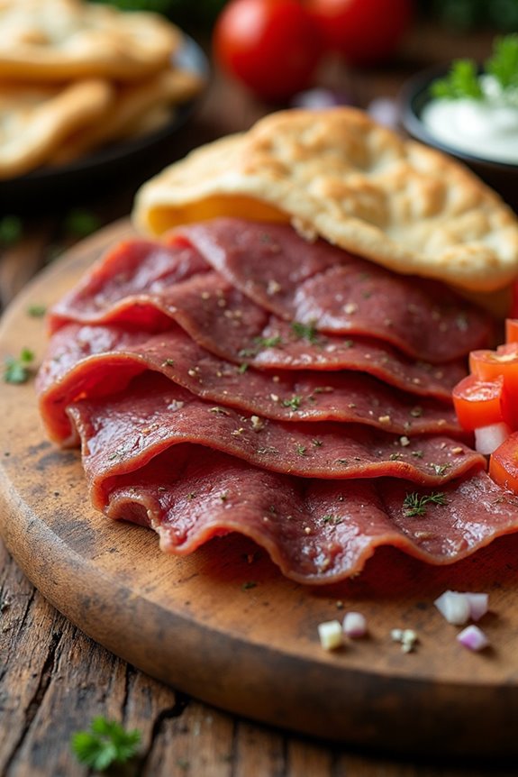 mediterranean lamb beef gyros