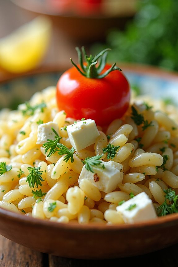 mediterranean orzo salad recipe