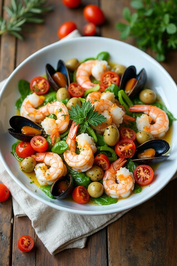 mediterranean seafood salad recipe