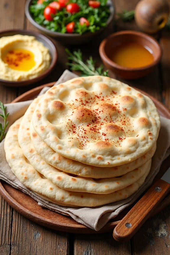 middle eastern pita bread