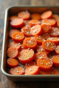 parmesan coated roasted carrots