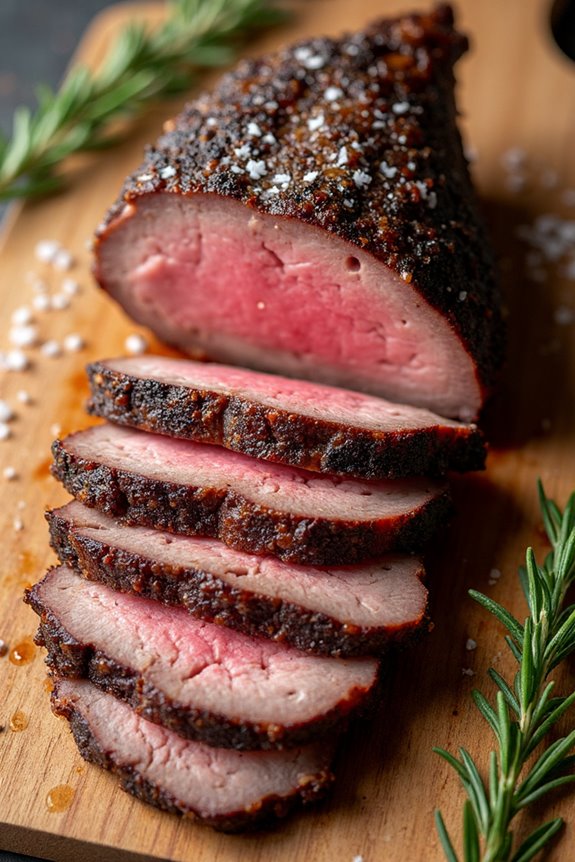 perfectly seasoned tri tip roast