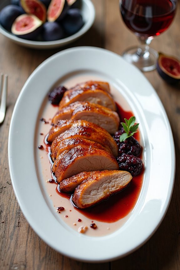 pork tenderloin with glaze