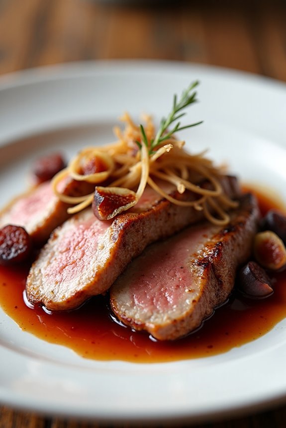 port wine fig glazed pork