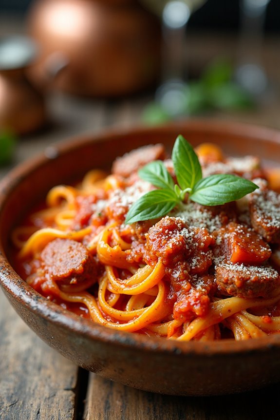 rustic italian bolognese recipe