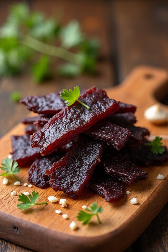 savory asian inspired beef jerky