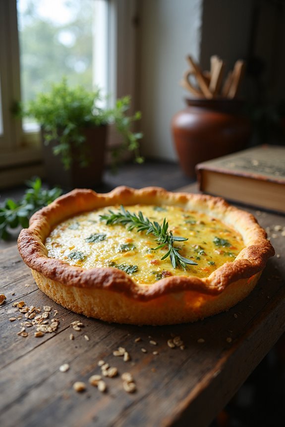 savory cake with variations