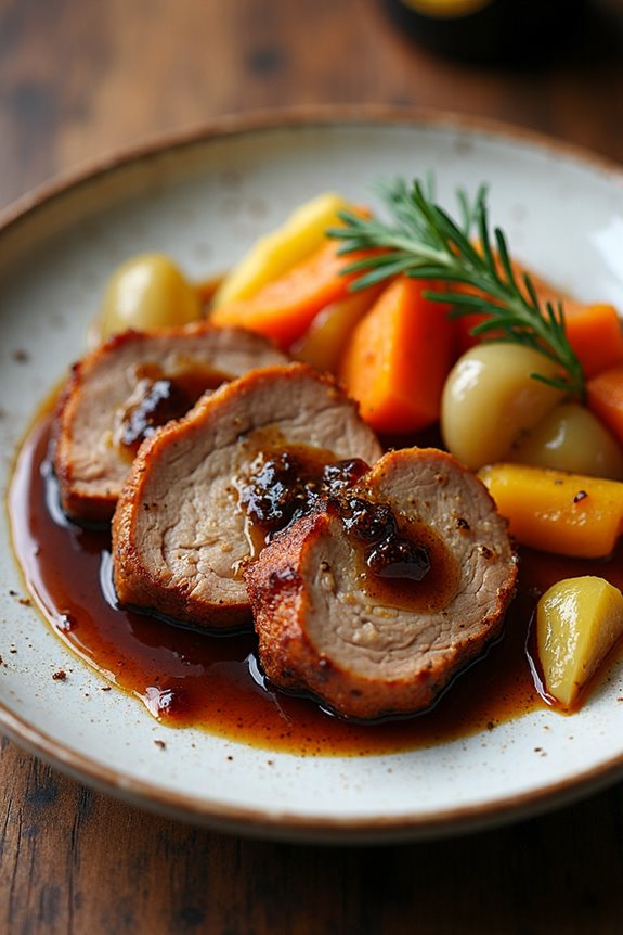 savory guinness braised pork roast
