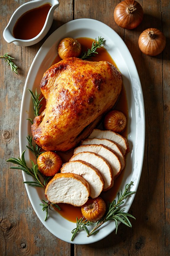 savory turkey breast gravy