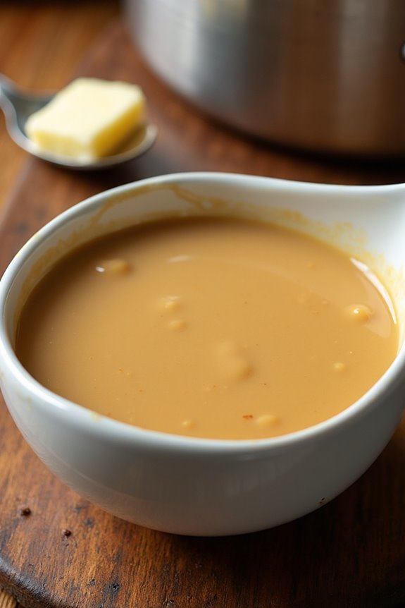 silky homemade chicken gravy