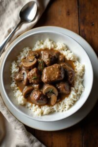 slow cooked beef tips recipe