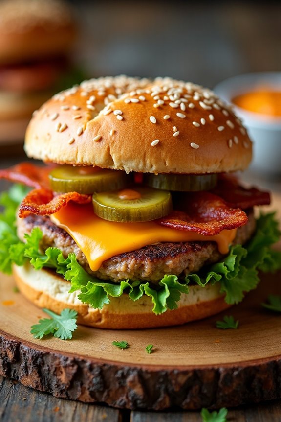 smoky turkey burger recipe