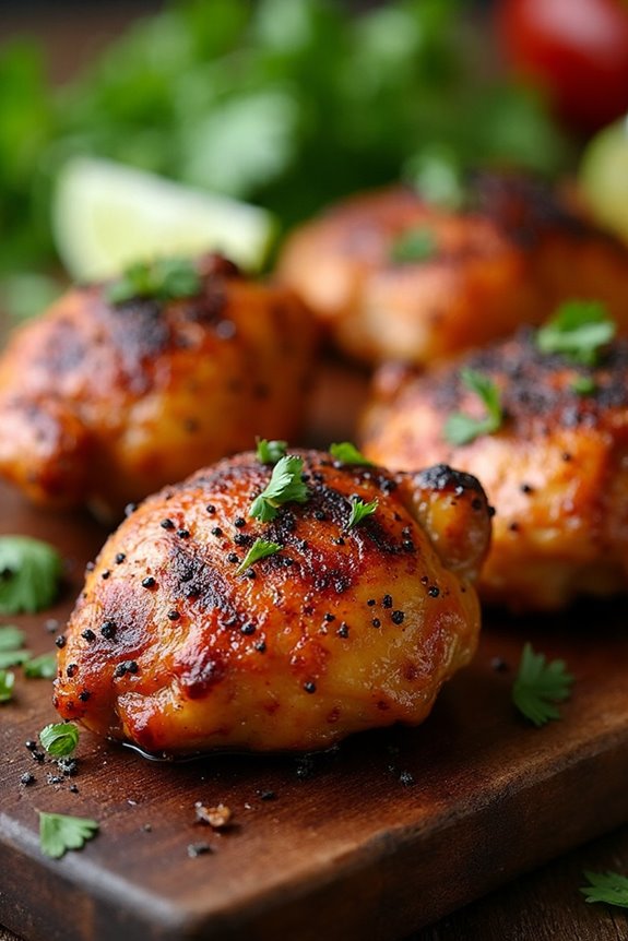 spicy marinated grilled chicken