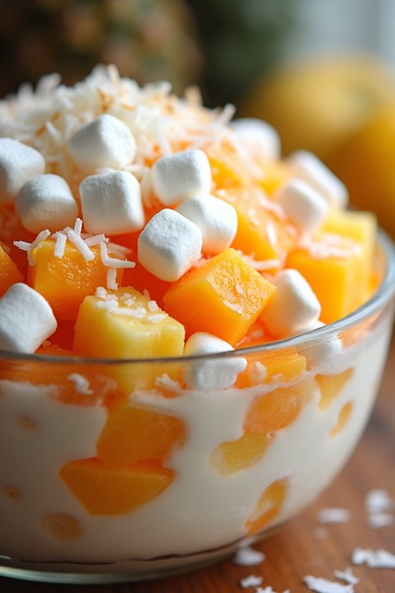 sweet and creamy salad