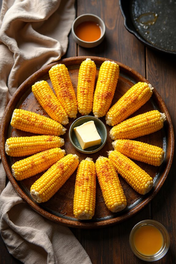 sweet and spicy corn