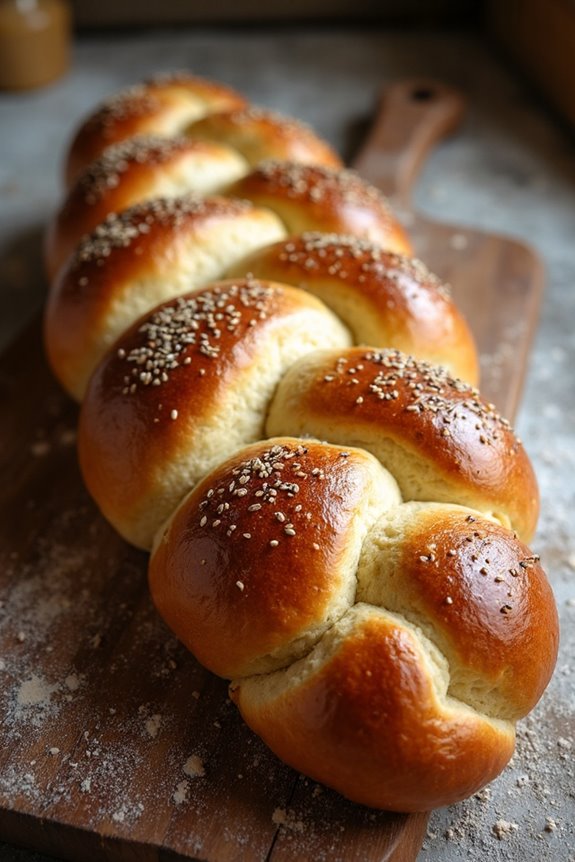 sweet fluffy jewish challah