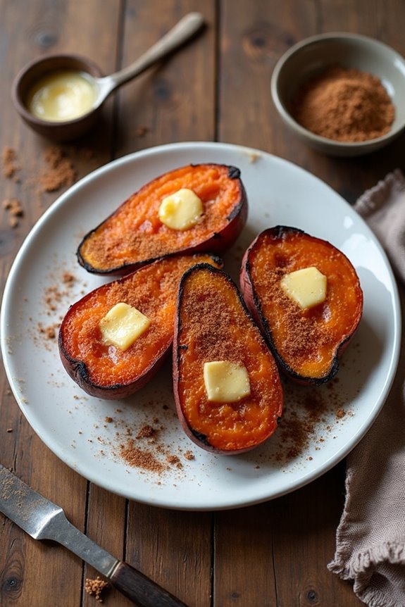 sweet potatoes caramelized deliciously