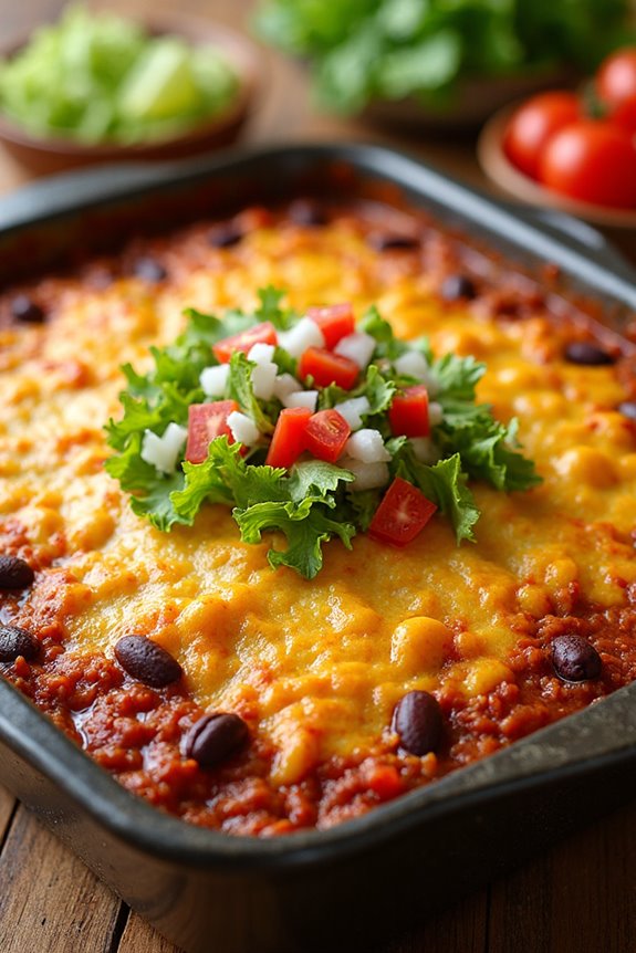 taco casserole mexican recipe