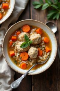 turkey meatball soup recipe