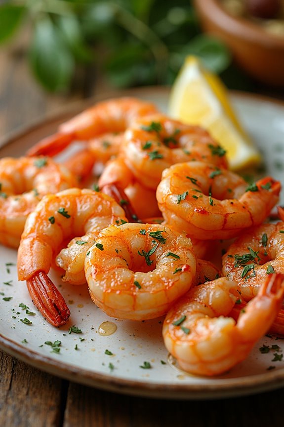 zesty mediterranean grilled shrimp